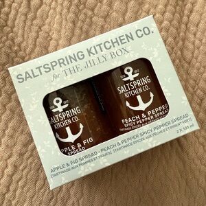 Saltspring Kitchen, Apple & Fig and Peach & Pepper Spread, JillyBox Summer 2025